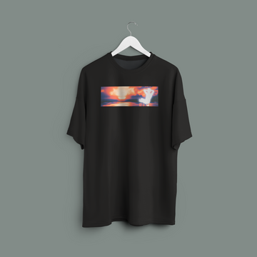Unisex - AURA Edition - Sunset oversized T-shirt