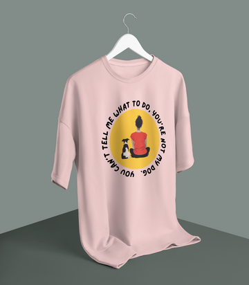 Unisex - Not my Dog Oversized T-shirt