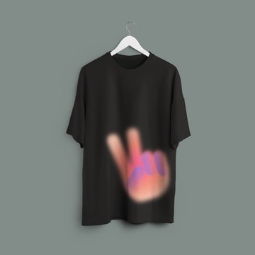 Unisex - AURA Edition - Peace oversized T-shirt