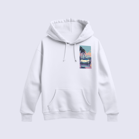 Unisex - Graphic Miami Hoodie