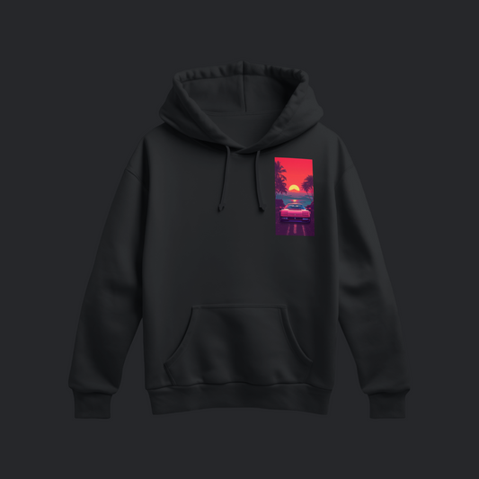 Unisex - Graphic Sunset Hues Hoodie