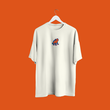 FUUUUCK Frogs – Oversized Graphic Tee