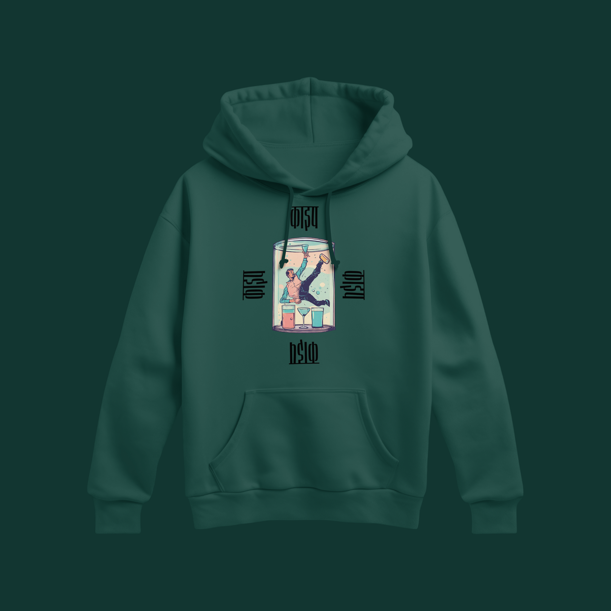 Unisex - Graphic Kype Hindi Hoodie