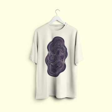 Liquid Flow – Oversized Graphic Tee