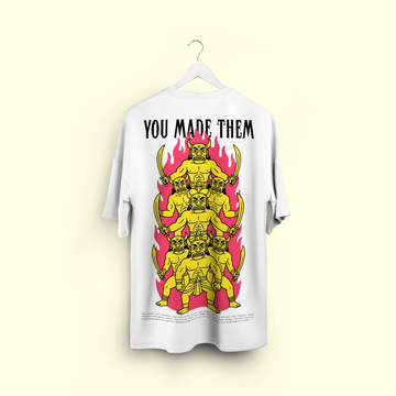 Mildly Posessed – Oversized Graphic Tee