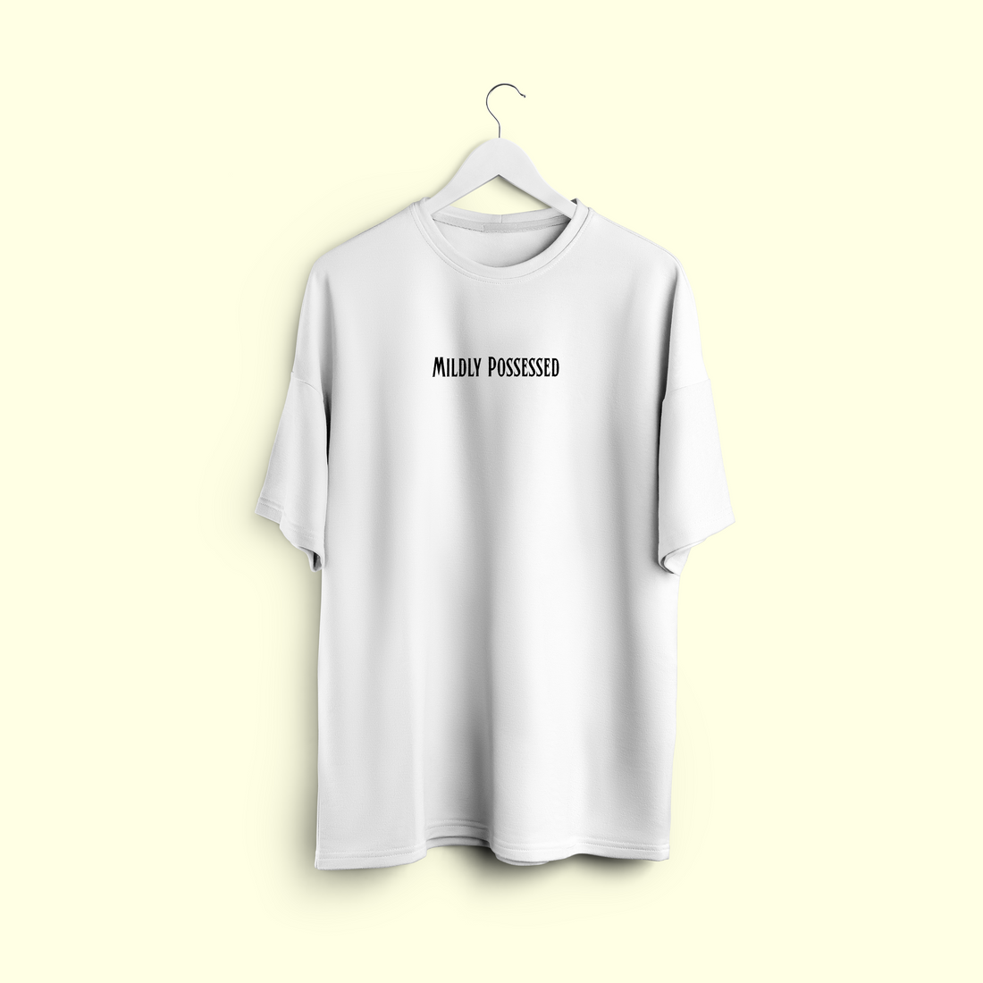 Mildly Posessed – Oversized Graphic Tee