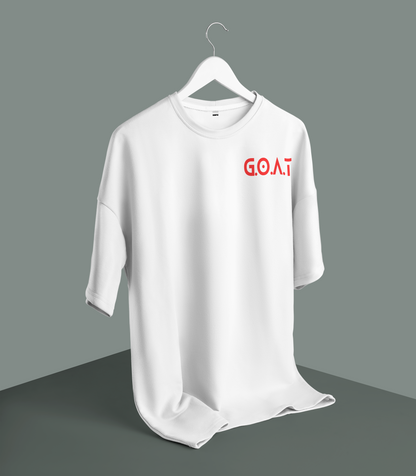 Unisex - Goat graphic oversized T-shirt