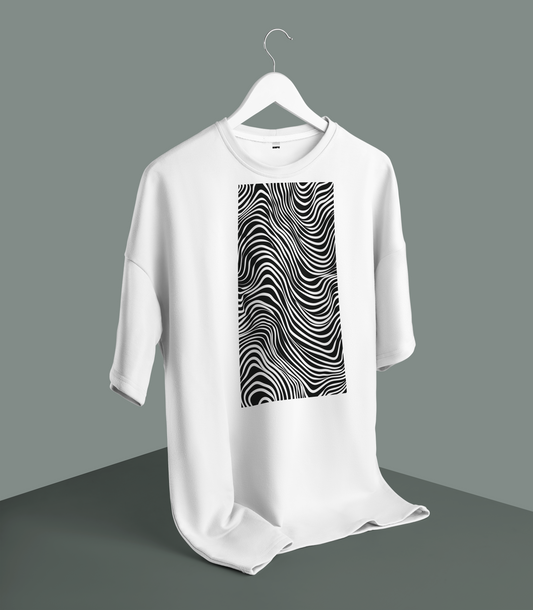 Unisex - Spiral #3  graphic oversized T-shirt