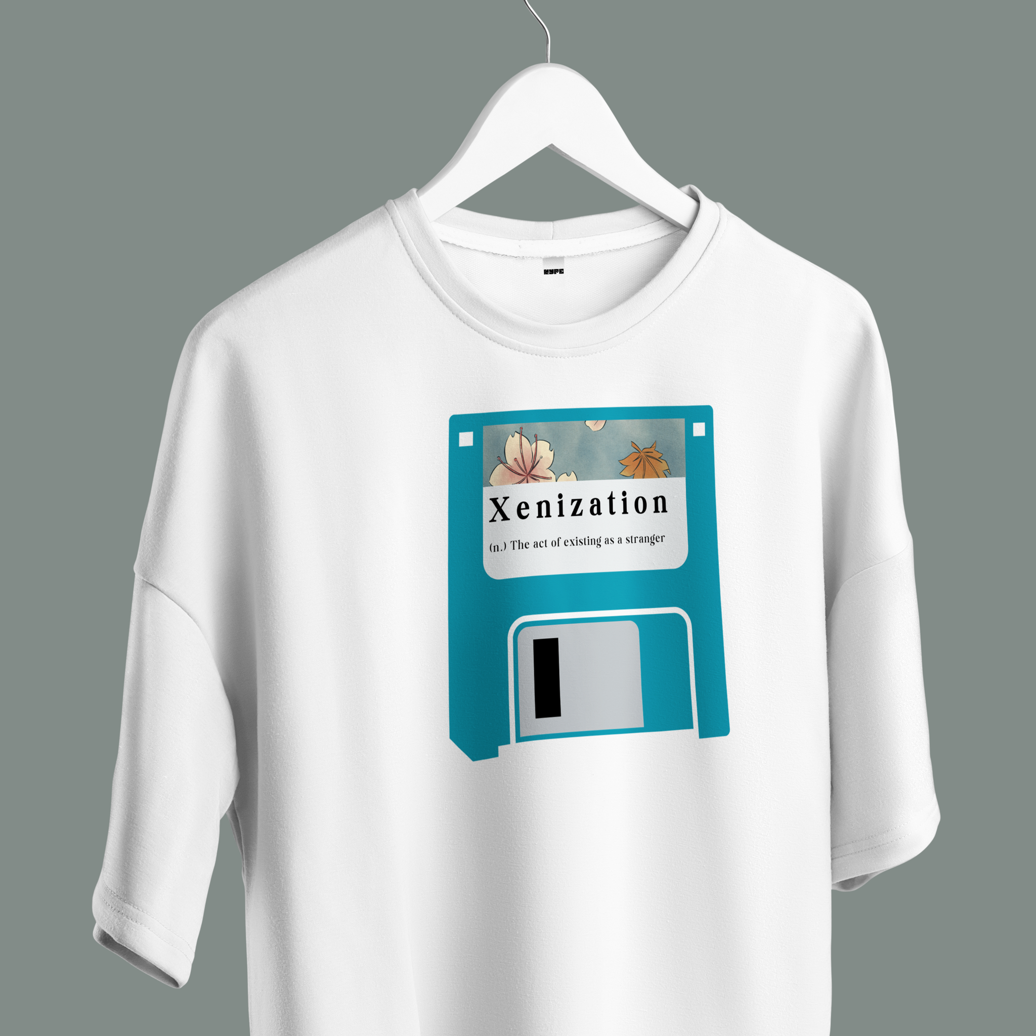 Unisex - Xenization graphic oversized T-shirt