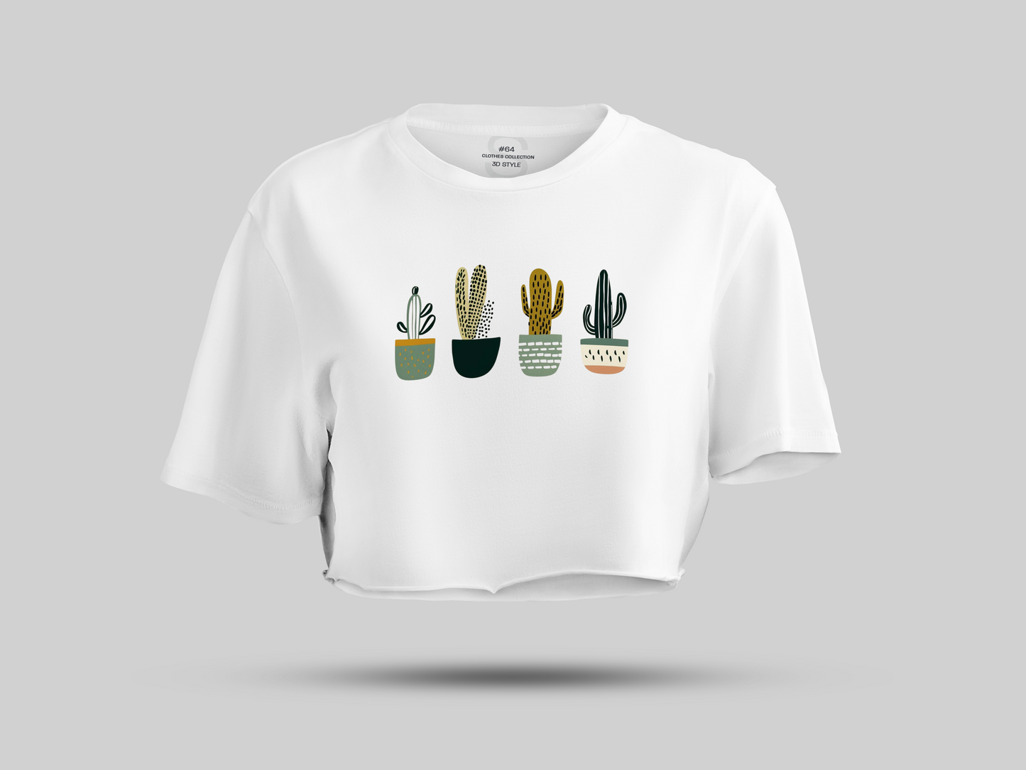 Cactus crop top