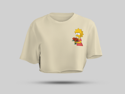 Lisa Simpson crop top