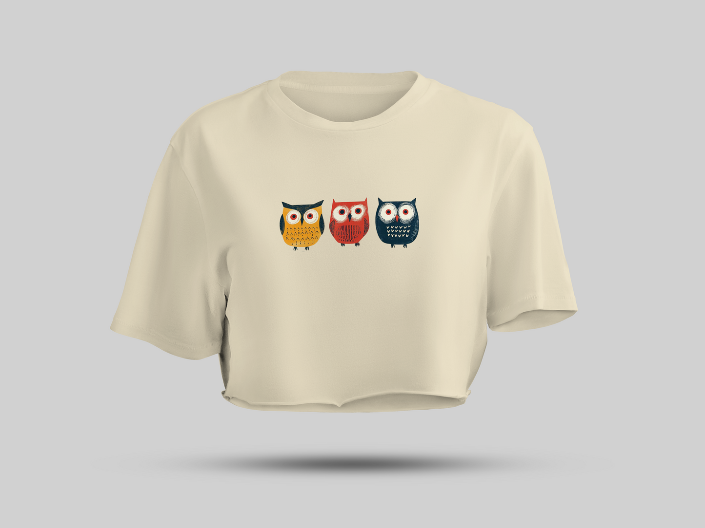 Owls crop top