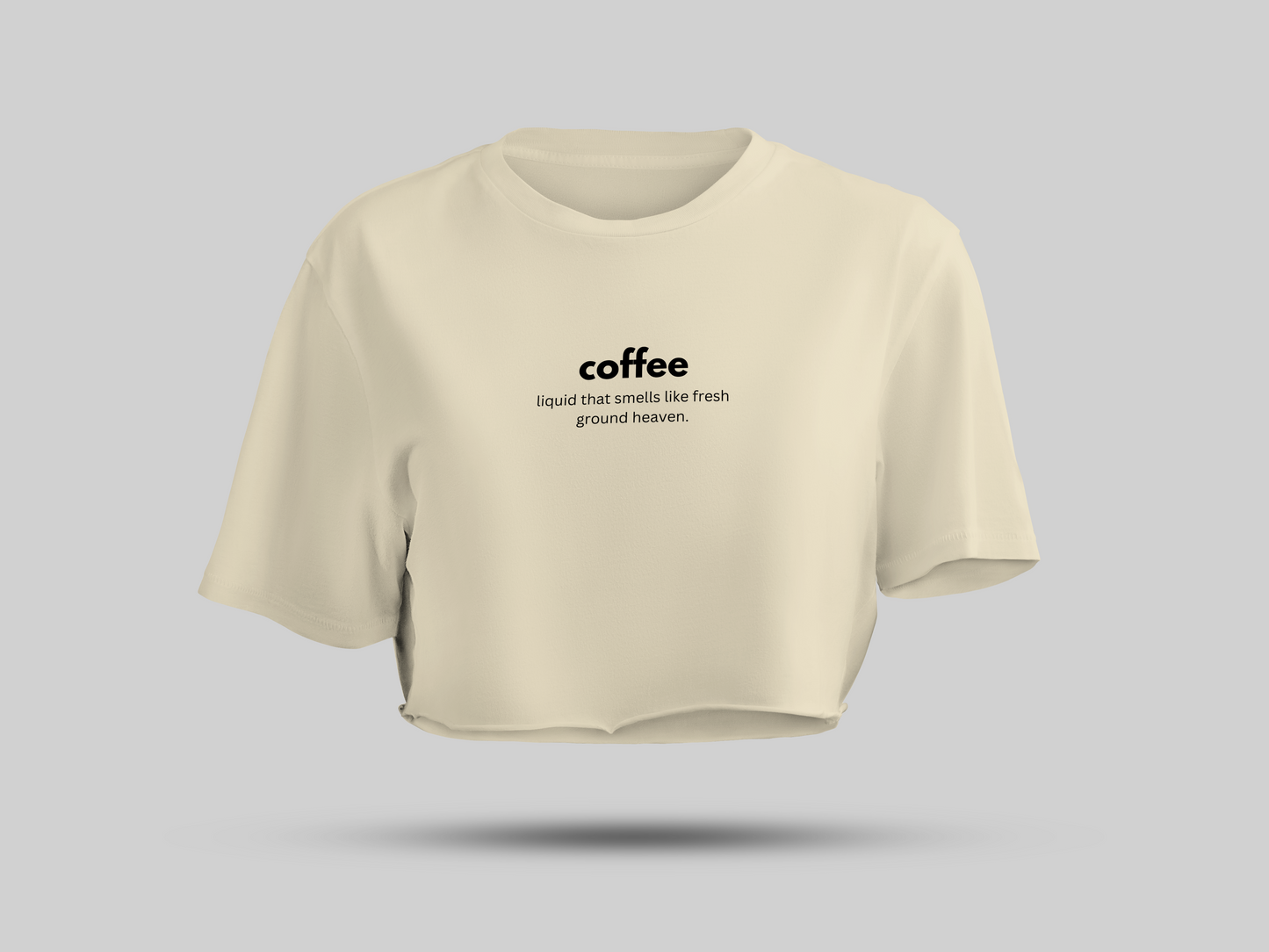 Coffee crop top