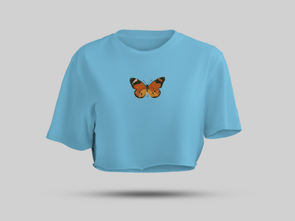 Butterfly crop top