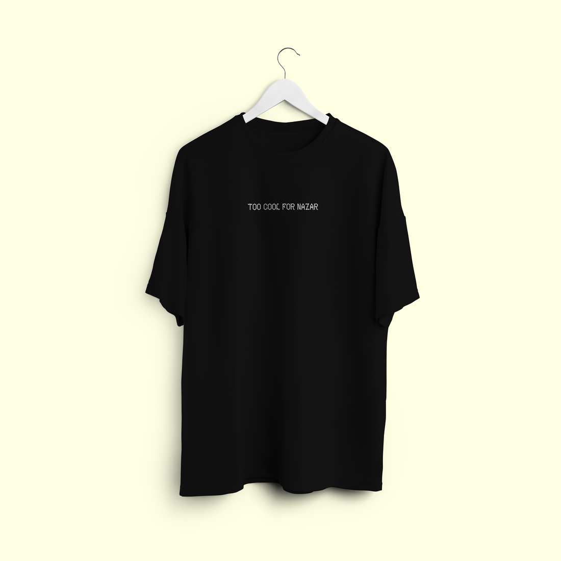 Too Cool For Nazar – Oversized Graphic Tee
