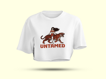Untamed Woman - Crop Top