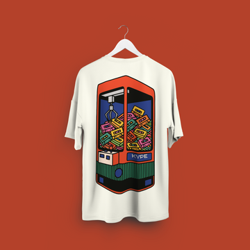 Music Arcade — Kype Music Collection | Unisex Oversized T-Shirt