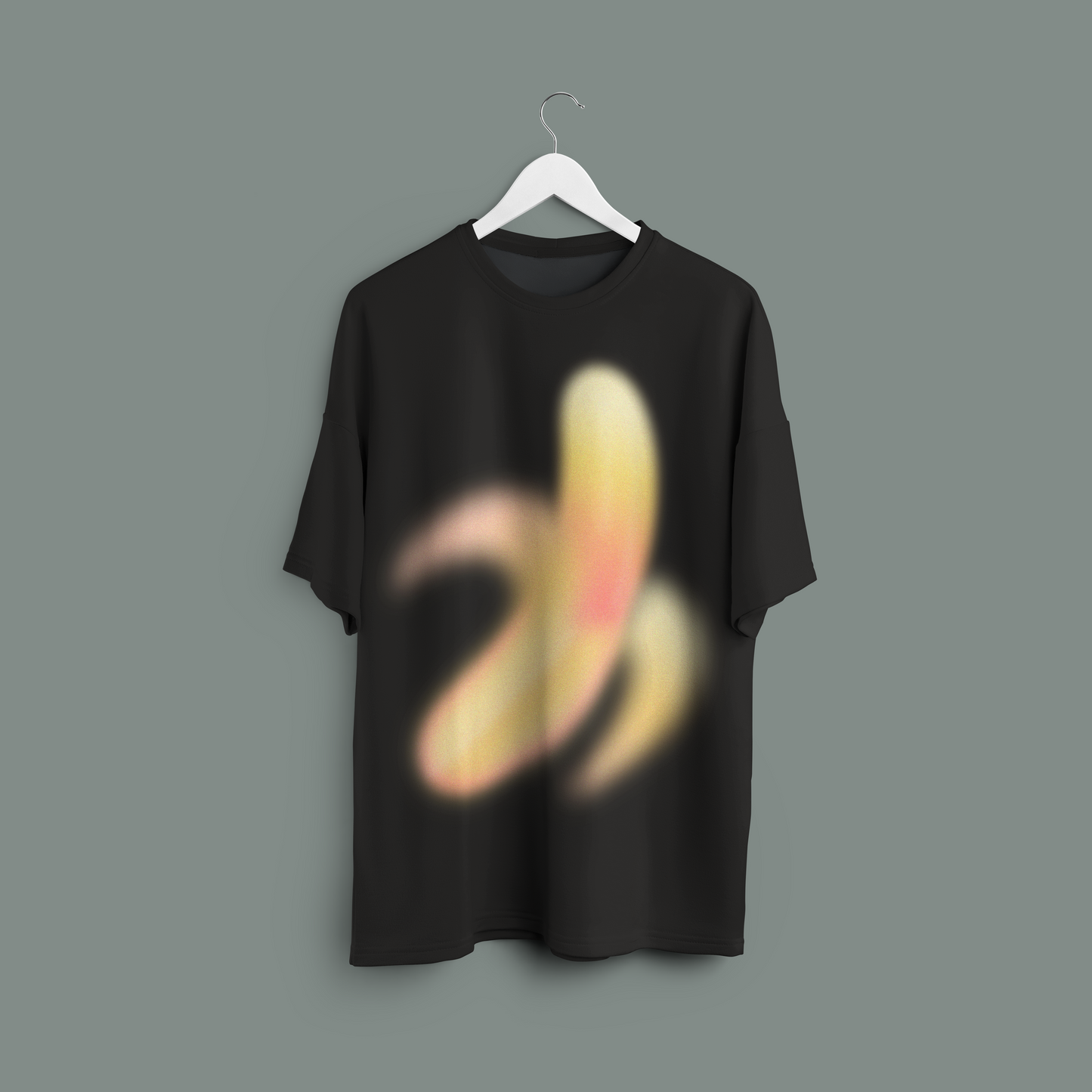 Unisex  - AURA Edition -Banana oversized T-shirt