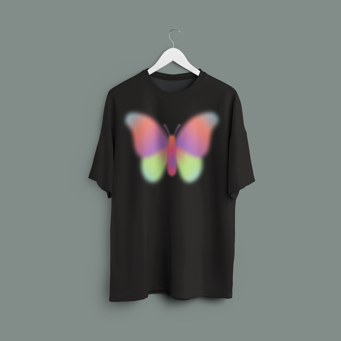 Unisex  - AURA Edition - Butterfly oversized T-shirt