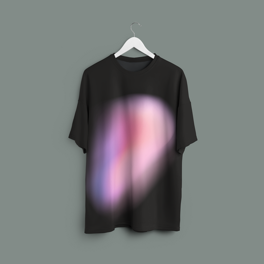 Unisex  - AURA Edition Abstract Oversized T-shirt