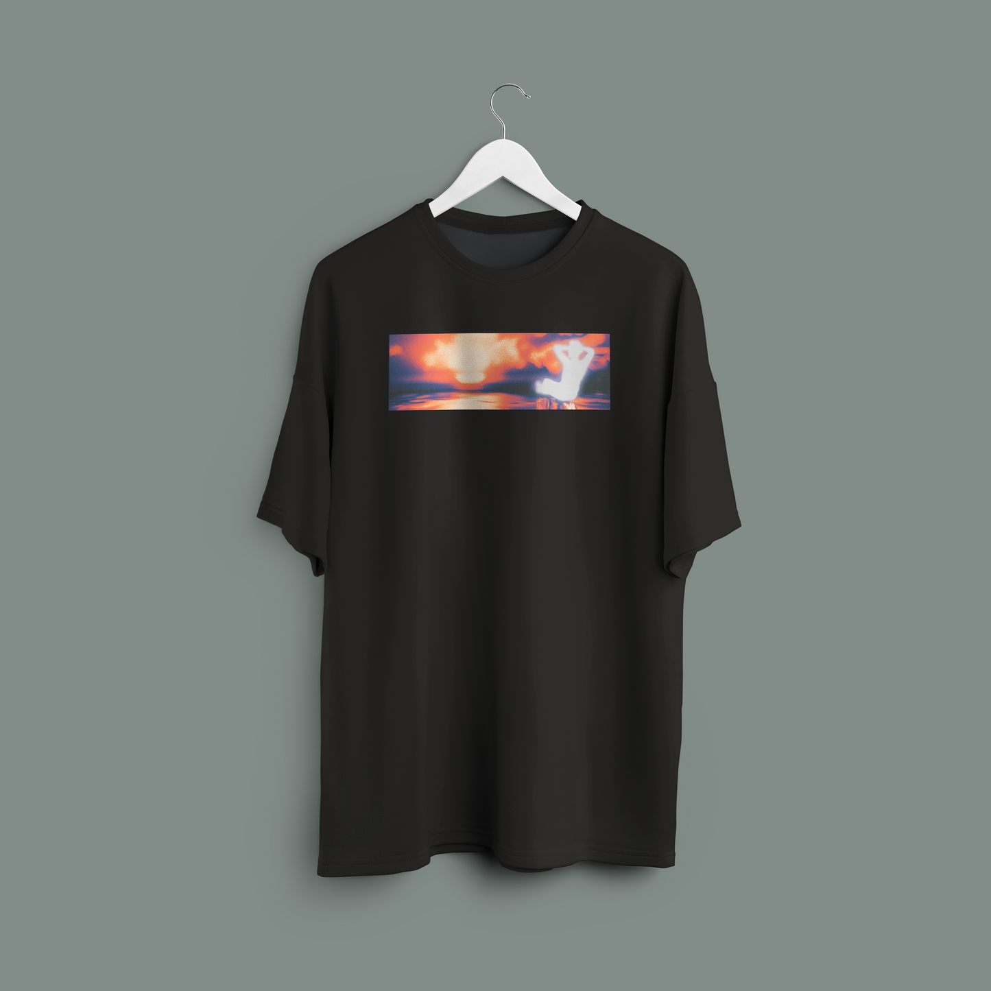 Unisex  - AURA Edition - Sunset oversized T-shirt