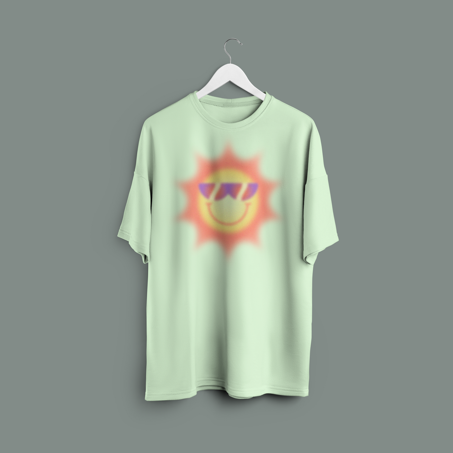 Unisex  - AURA Edition - Sun oversized T-shirt