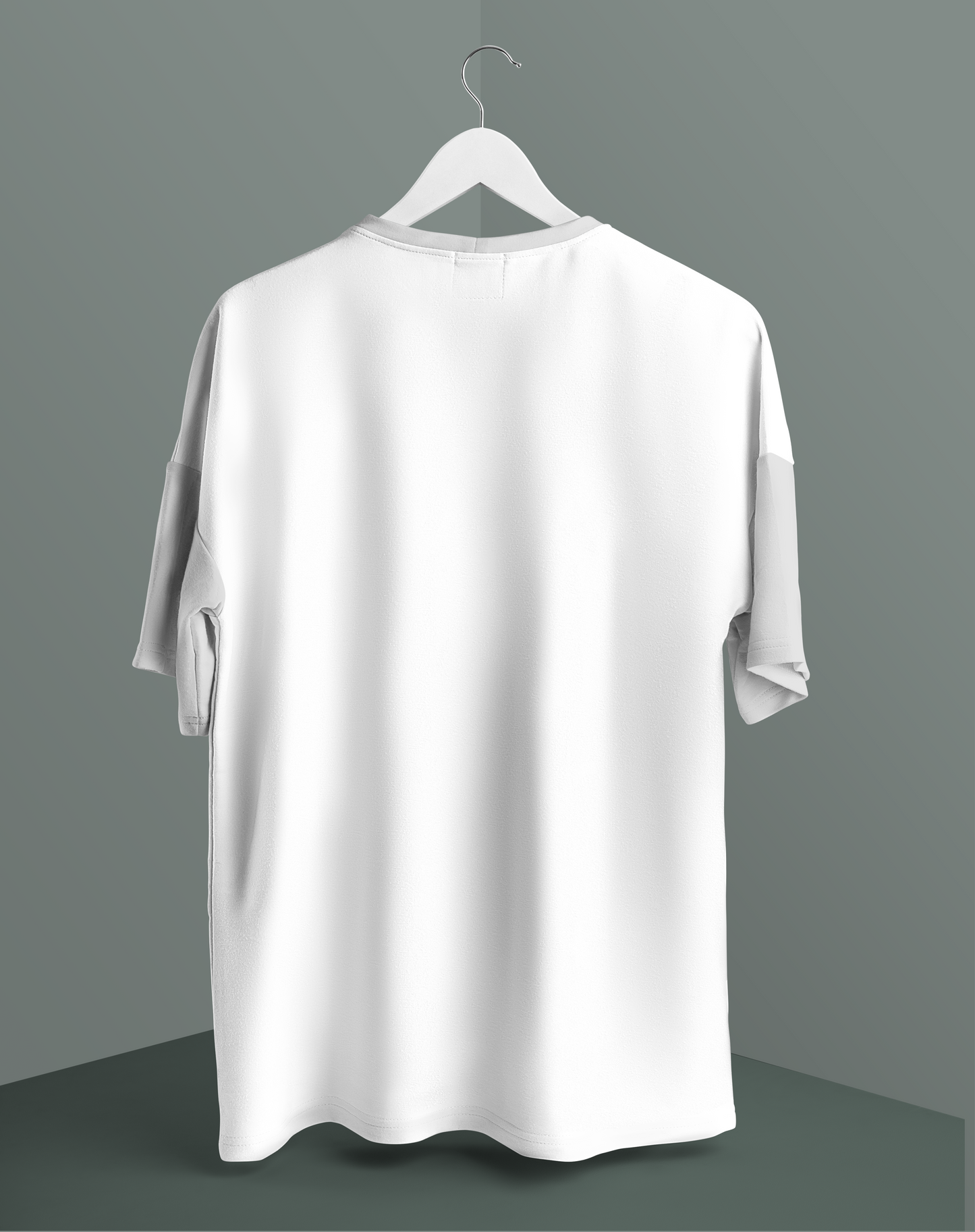 Solid White oversized T-shirt