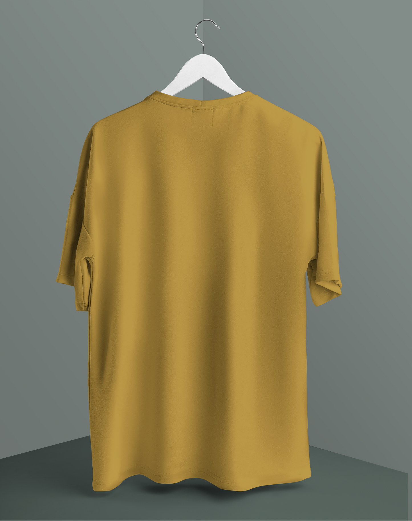 Solid Mustard oversized T-shirt