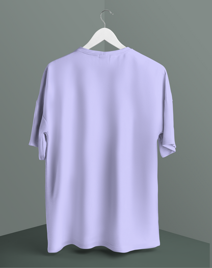 Solid Lavender oversized T-shirt