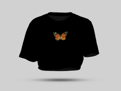 Butterfly crop top