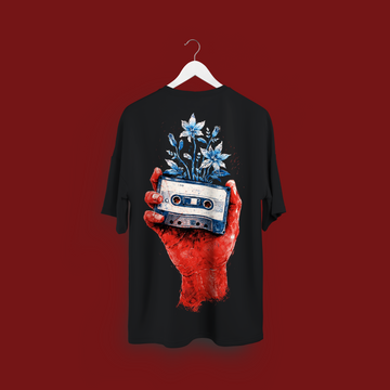Bloom Frequency — Kype Music Collection | Unisex Oversized T-Shirt