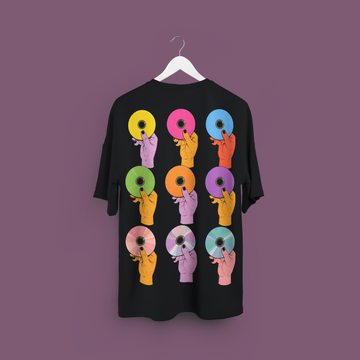 The CD Club — Kype Music Collection | Unisex Oversized T-Shirt