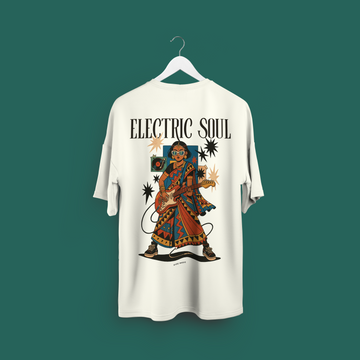 Electric Soul — Kype Music Collection | Unisex Oversized T-Shirt