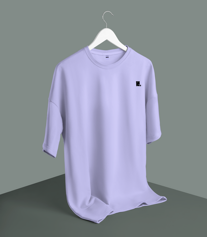 Solid Lavender oversized T-shirt