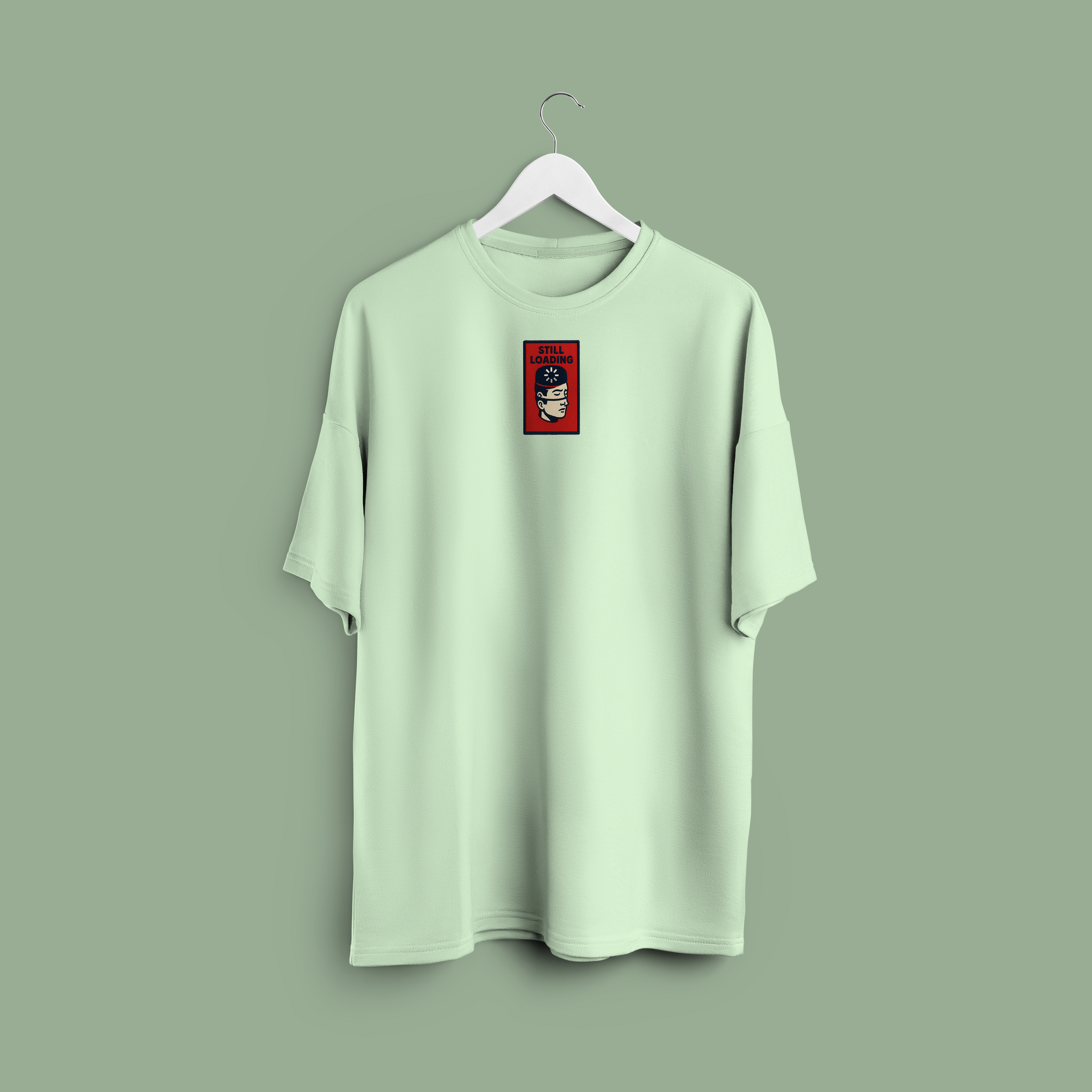 Still Loading - Head Space - Unisex oversized T-shirt