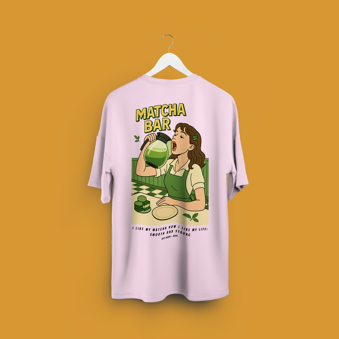 Matcha Bar - Matcha - Unisex oversized T-shirt