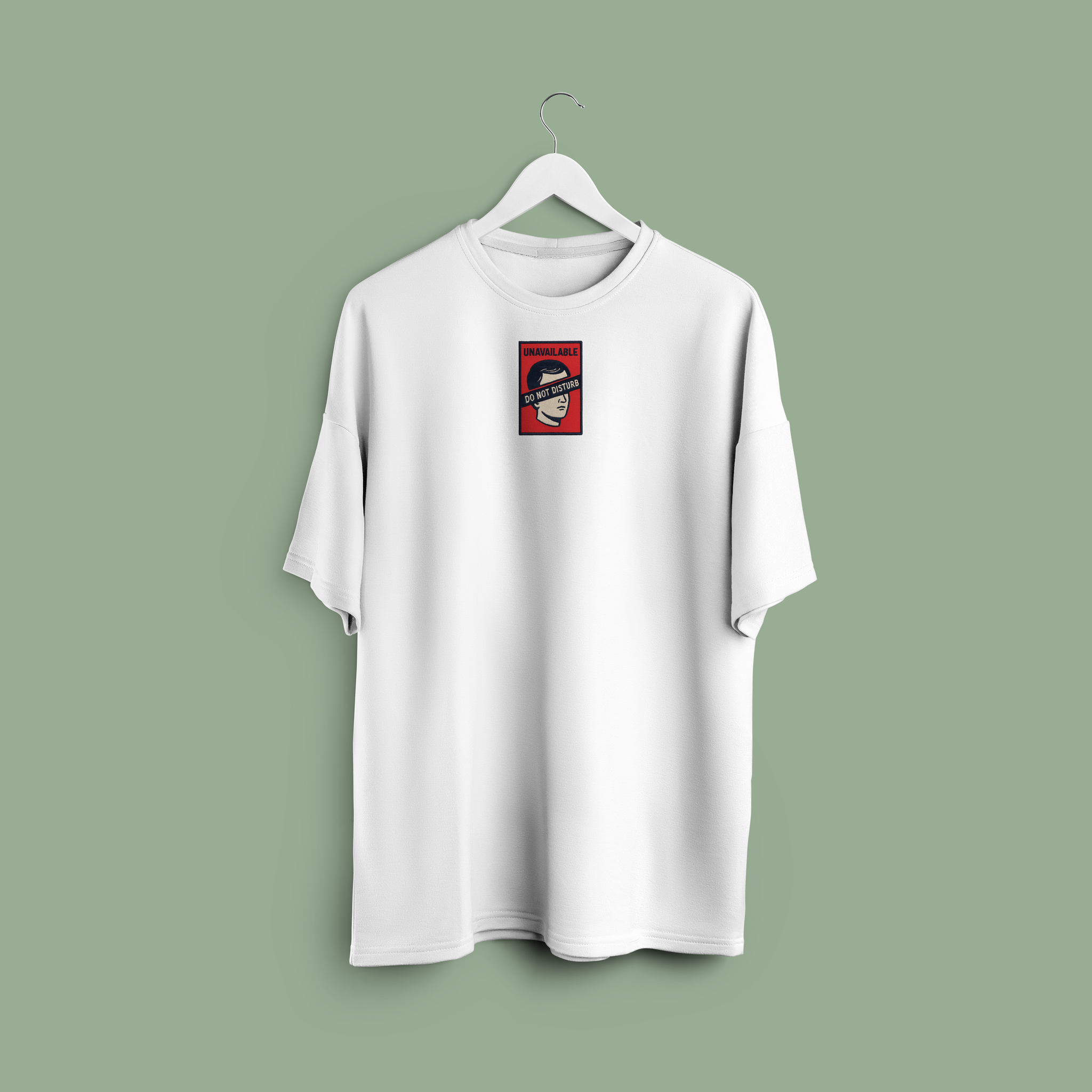 DND Unavailable - Head Space - Unisex oversized T-shirt