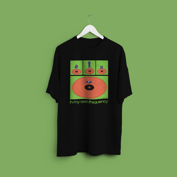 In My Own Frequency — Kype Music Collection | Unisex Oversized T-Shirt