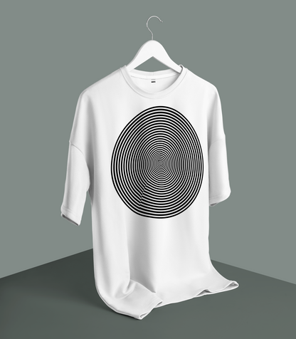 Unisex - Spiral #2  graphic oversized T-shirt