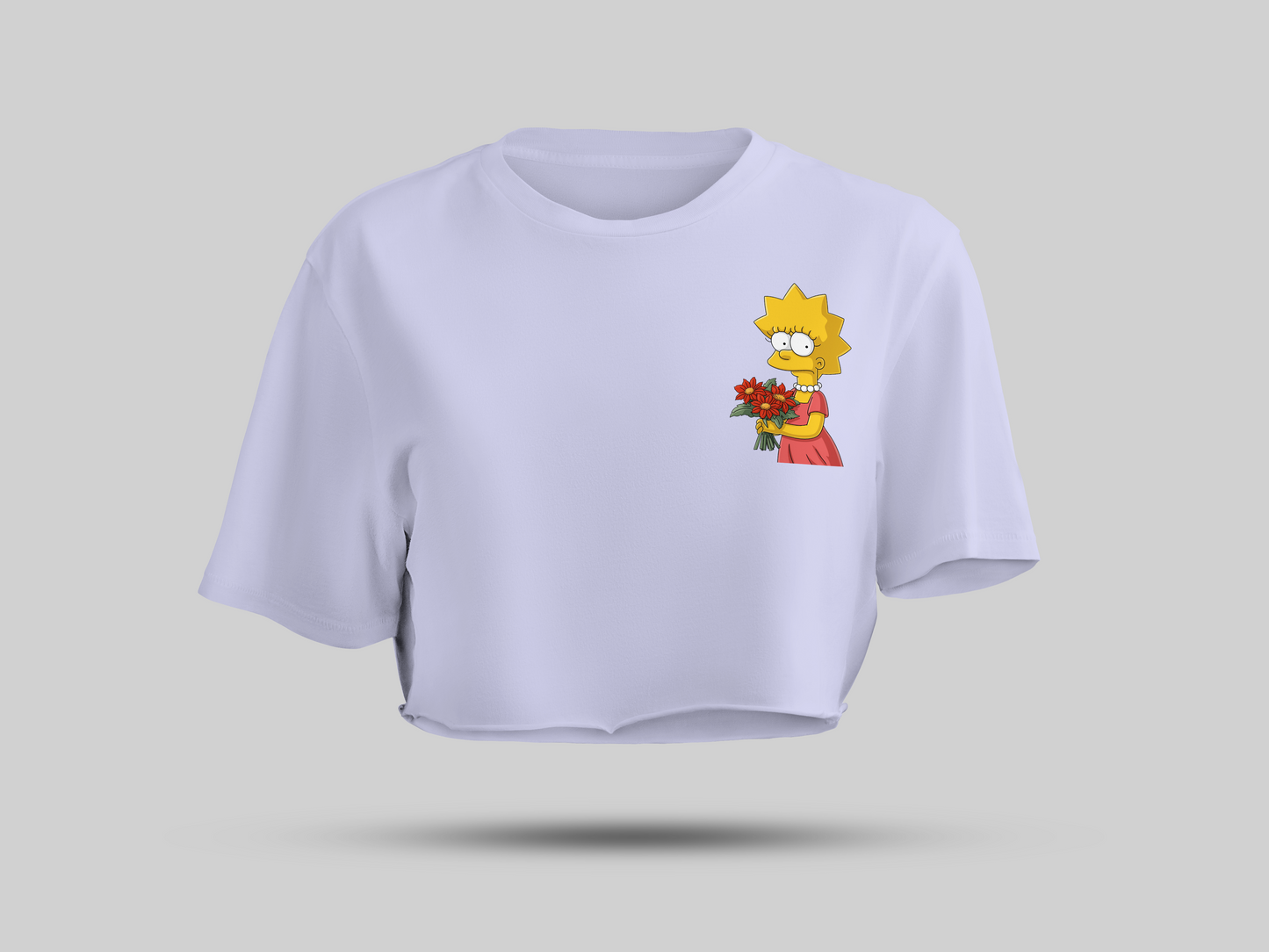 Lisa Simpson crop top