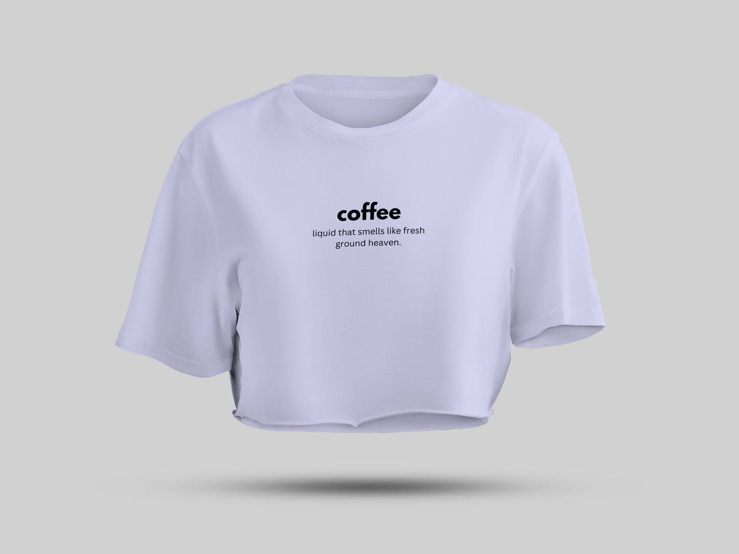 Coffee crop top