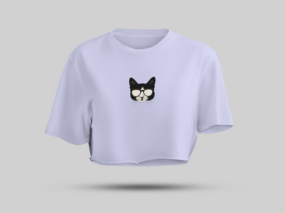 Cat crop top