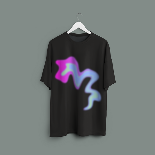 Unisex AURA Edition - Flow abstract oversized T-shirt