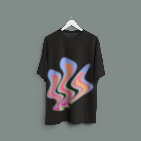 Unisex AURA Edition - Flow abstract oversized T-shirt