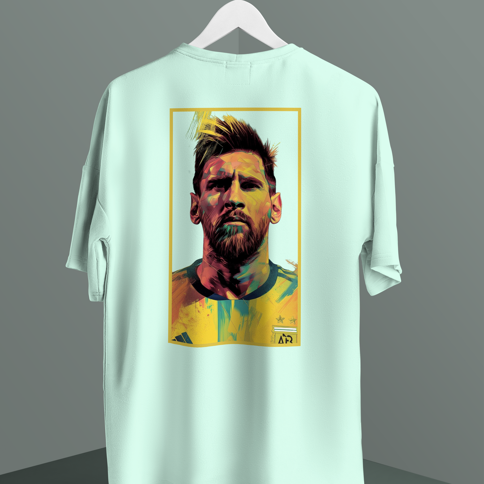 Unisex - Messi graphic oversized T-shirt