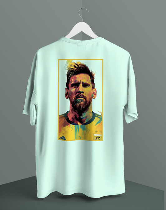 Unisex - Messi graphic oversized T-shirt