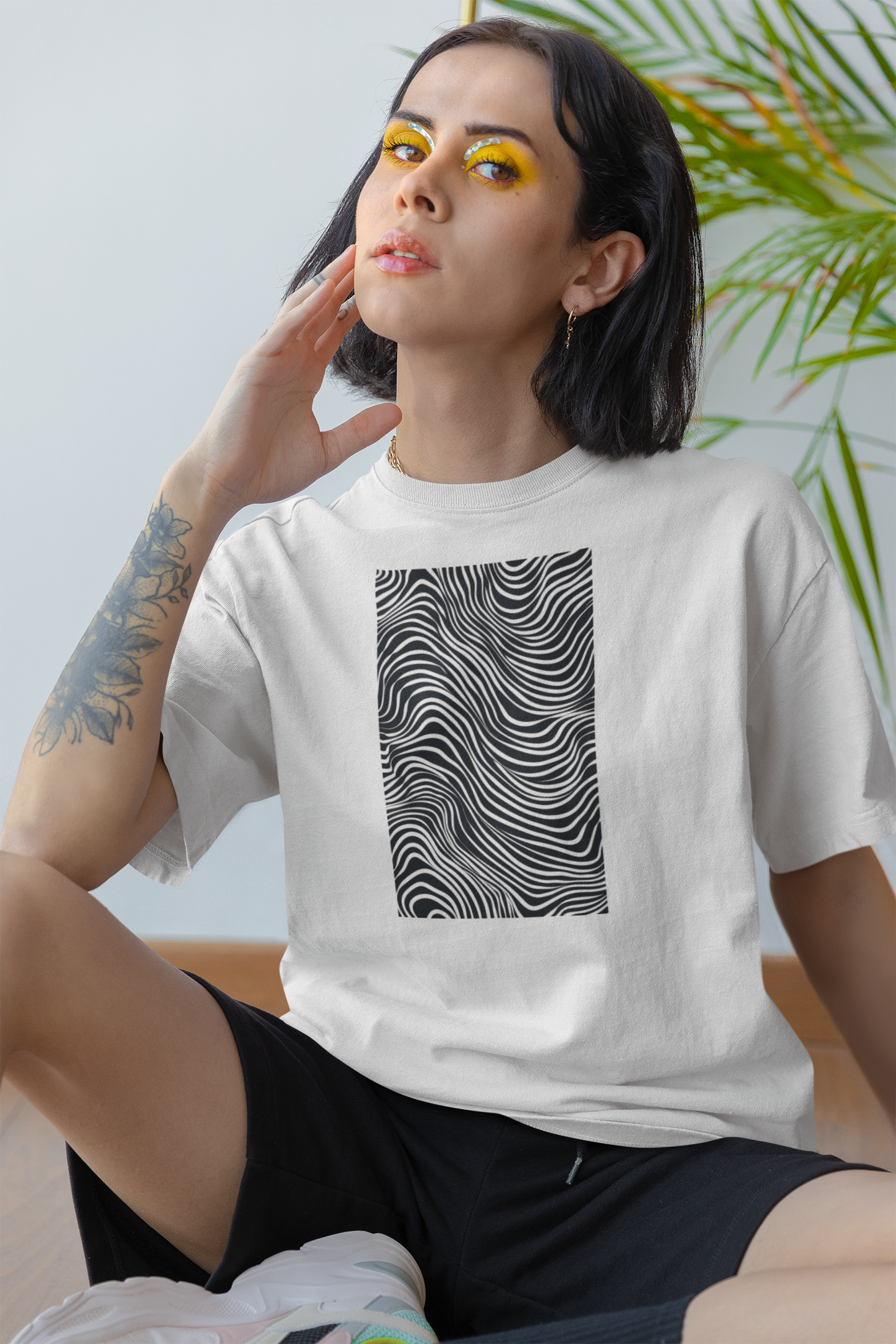 Unisex - Spiral #3  graphic oversized T-shirt