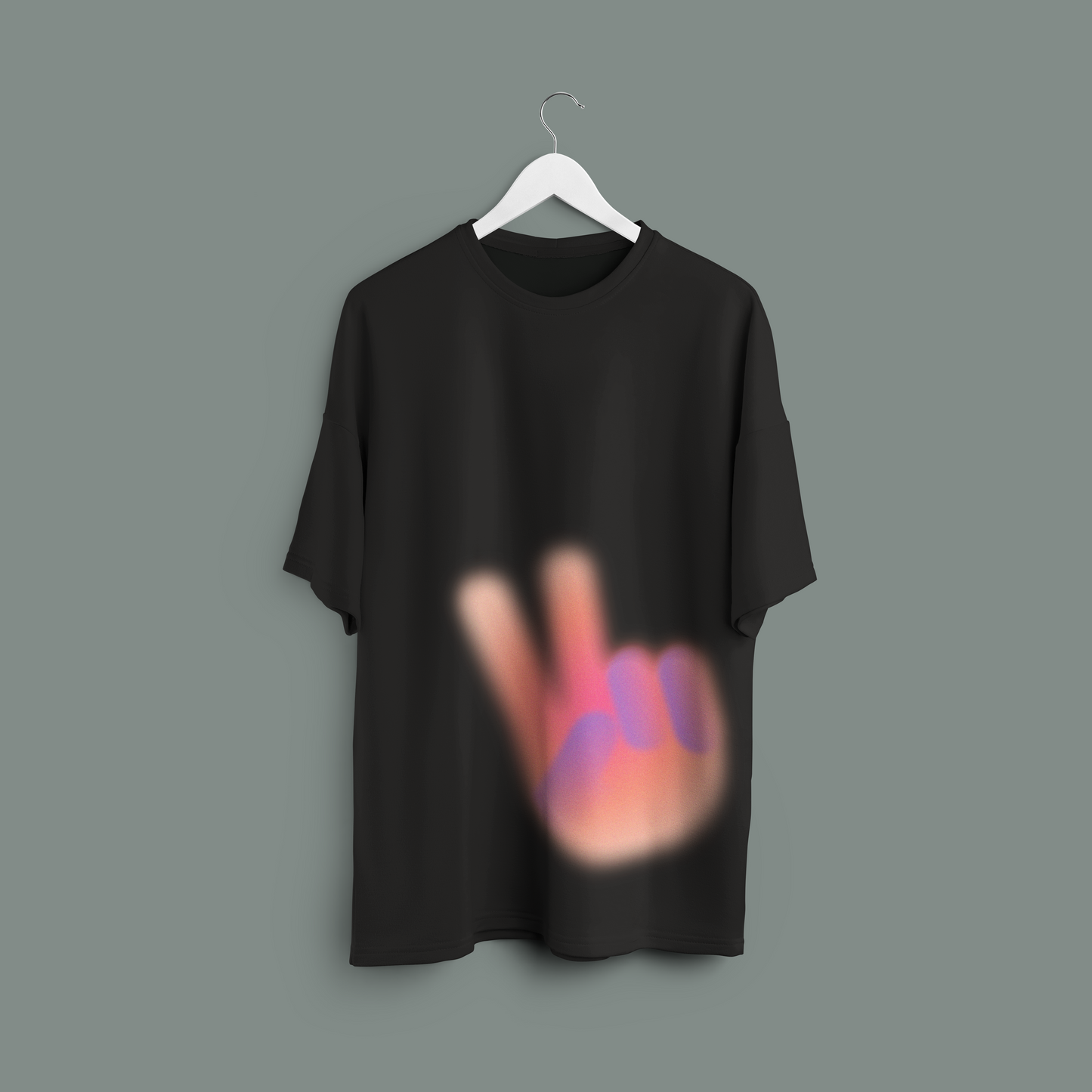 Unisex  - AURA Edition - Peace oversized T-shirt