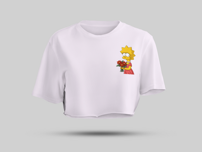 Lisa Simpson crop top