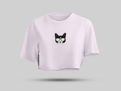 Cat crop top